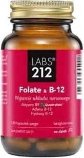 Labs212 Folat & B-12 120 capsule — preț și oferte