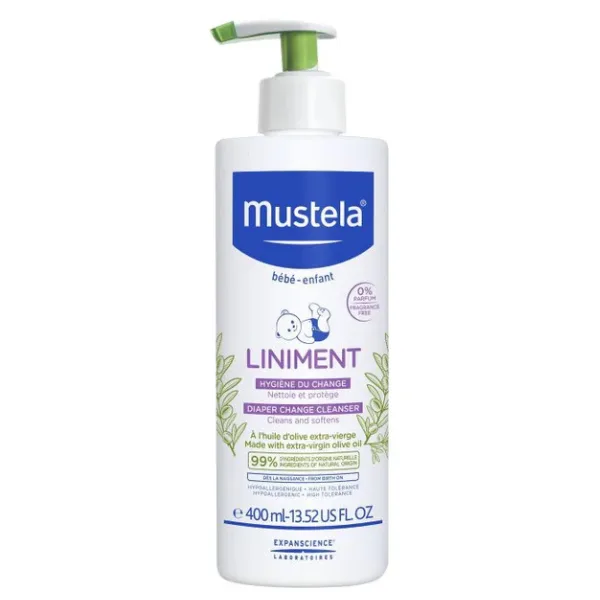 Lotiune de curatare pentru zona scutecului LINIMENT, Mustela | 500 ml — preț și oferte