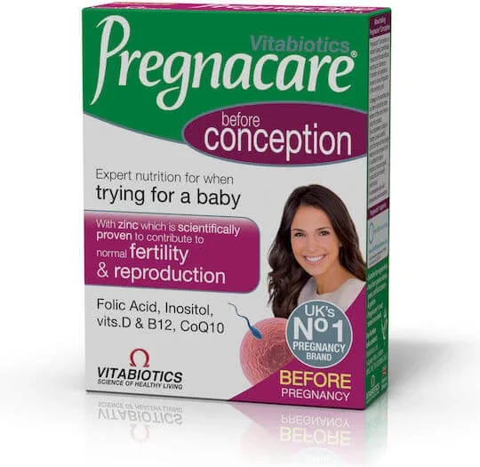 Vitabiotics Pregnacare Before Conception Supliment pentru Sarcină 30 file — preț și oferte