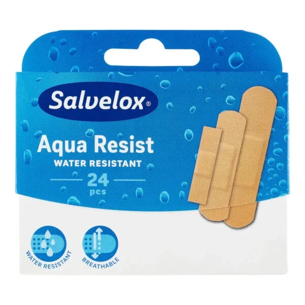 Plasturi Salvelox Aqua Resist 24 bucăți — preț și oferte