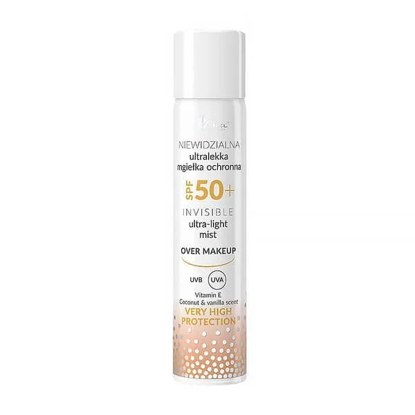 AVA Invisible Ultra-light Mist, ceață de protecție, SPF50+, 75 ml — preț și oferte
