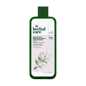 Herbal Care, esență hidratantă pentru baie și duș, iasomie cu ulei de caise, 400 ml