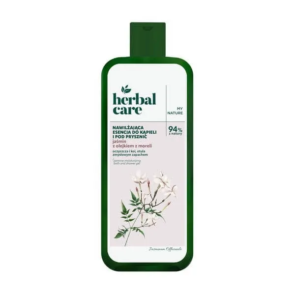 Herbal Care, esență hidratantă pentru baie și duș, iasomie cu ulei de caise, 400 ml — preț și oferte