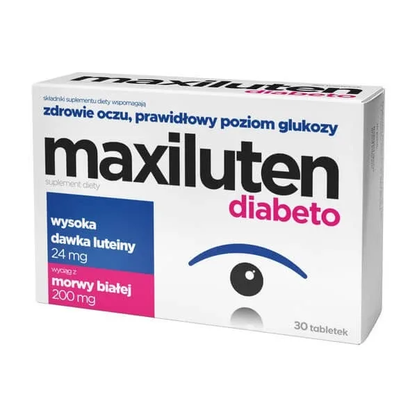 Maxiluten Diabeto, tablete, 30 buc. — preț și oferte