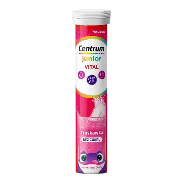 Centrum Vital Junior, comprimate efervescente, aromă de căpșuni, 20 buc. — preț și oferte