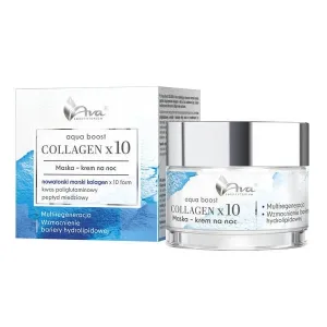 AVA Aqua Boost Collagen, cremă-mască de noapte, 50 ml