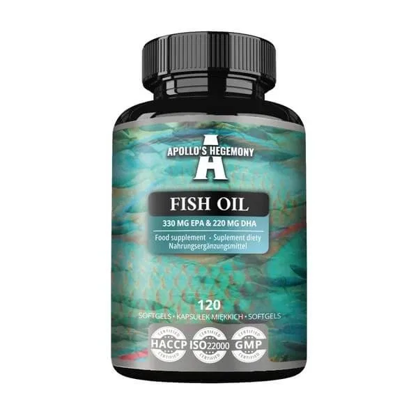 Apollo's Hegemony Fish Oil, capsule moi, 120 buc. — preț și oferte