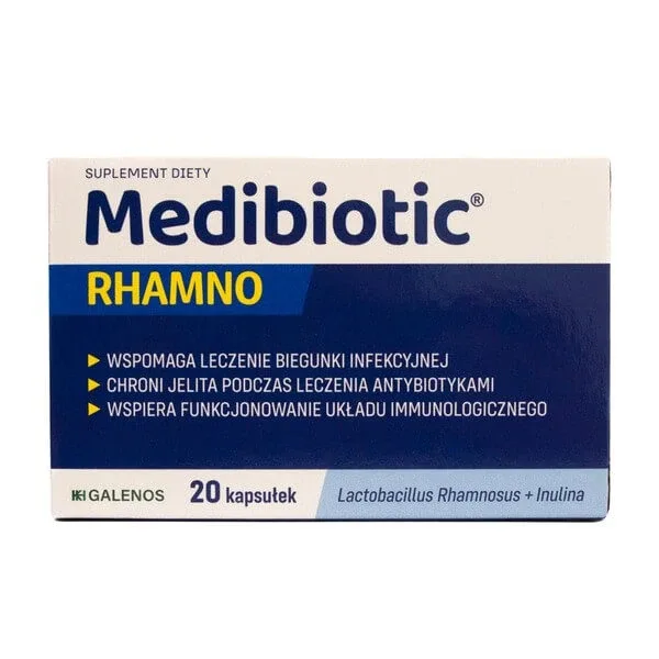 Medibiotic Rhamno, capsule, 20 buc. — preț și oferte