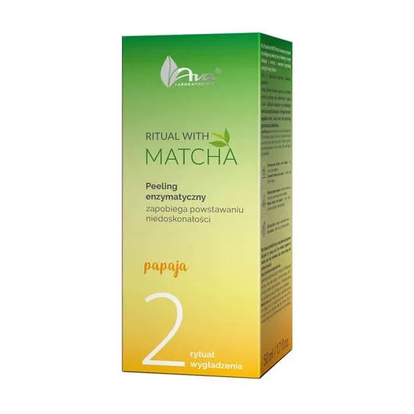 AVA Ritual cu Matcha, Peeling enzimatic, 50 ml — preț și oferte