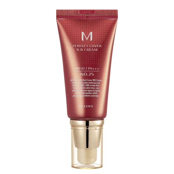 Missha M Perfect Cover BB Cream SPF42 PA++, BB cream, Nr. 25 Warm Beige, 50 ml — preț și oferte