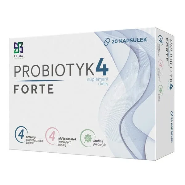 Prima Pharma Probiotic 4 Forte, capsule, 20 buc. — preț și oferte