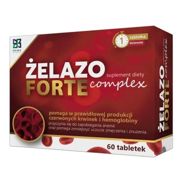 Prima Pharm Iron Forte Complex, comprimate, 60 buc. — preț și oferte