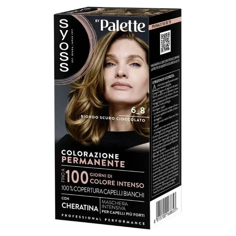 Syoss Palette - colorare permanentă 6-8 blond închis — preț și oferte