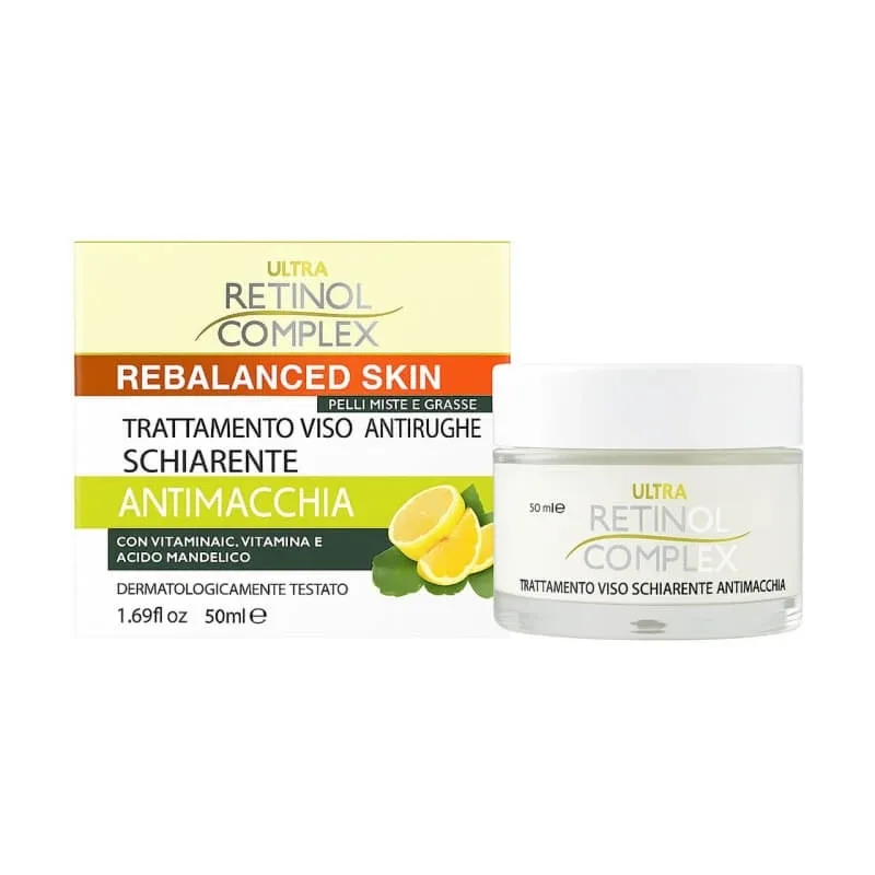 Complex de retinol Piele reechilibrată - cremă de față antirid, iluminatoare și împotriva petelor de culoare 50 ml — preț și oferte