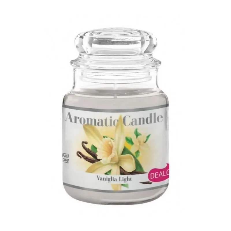 Lumânare aromată Dealo - culori și parfumuri asortate, durată 26 ore — preț și oferte