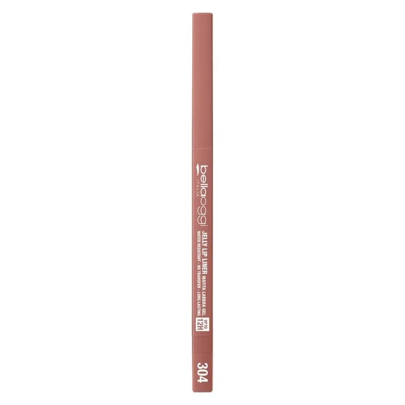 Bellaoggi Jelly lip liner - creion gel pentru buze nr. 304 apă de trandafiri — preț și oferte