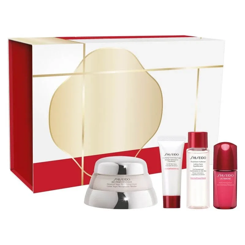 Shiseido Bio-performance box set - tratament anti-îmbătrânire revitalizant — preț și oferte