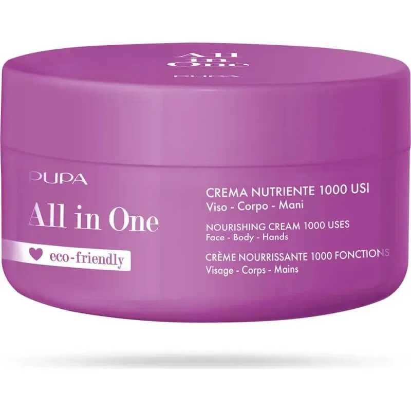 Pupa all in one - cremă hrănitoare 1000 utilizări față corp și mâini 350 ml — preț și oferte
