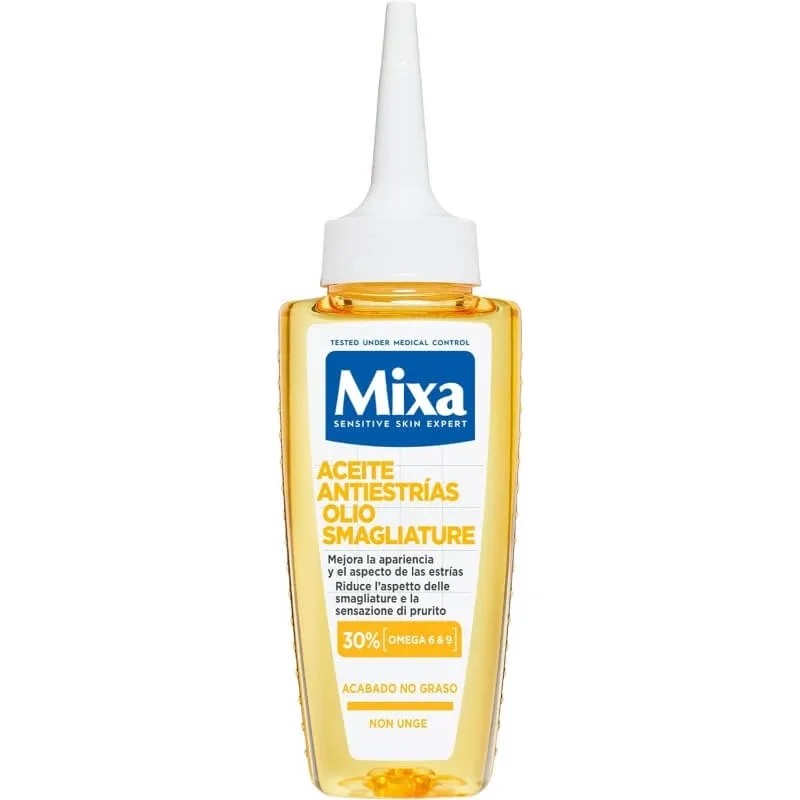 Mixa Ulei anti-stretch mark împotriva semnelor de sarcină sau a schimbărilor de greutate 100 ml — preț și oferte