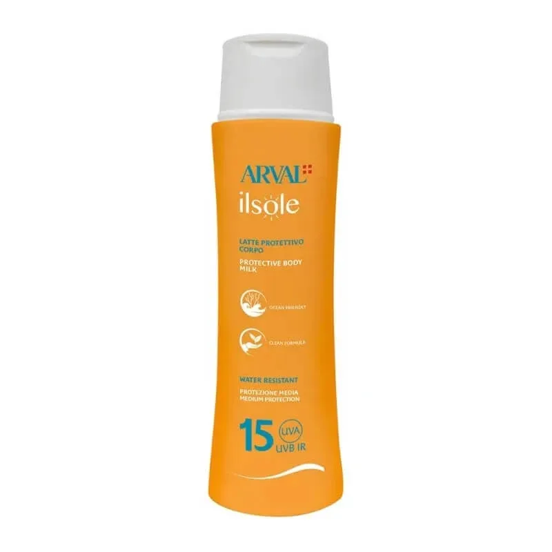 Arval cremă solară 15 spf lapte de corp protecție medie 200 ml — preț și oferte