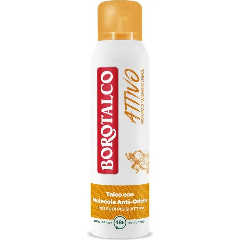 Borotalco parfum activ de mandarin și neroli - 48h deodorant spray 150 ml — preț și oferte
