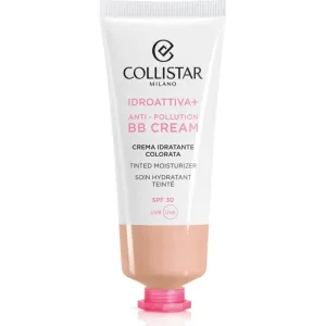 Collistar hydroactive+ anti pollution bb cream - cremă hidratantă colorată spf 30 50 ml - transparent