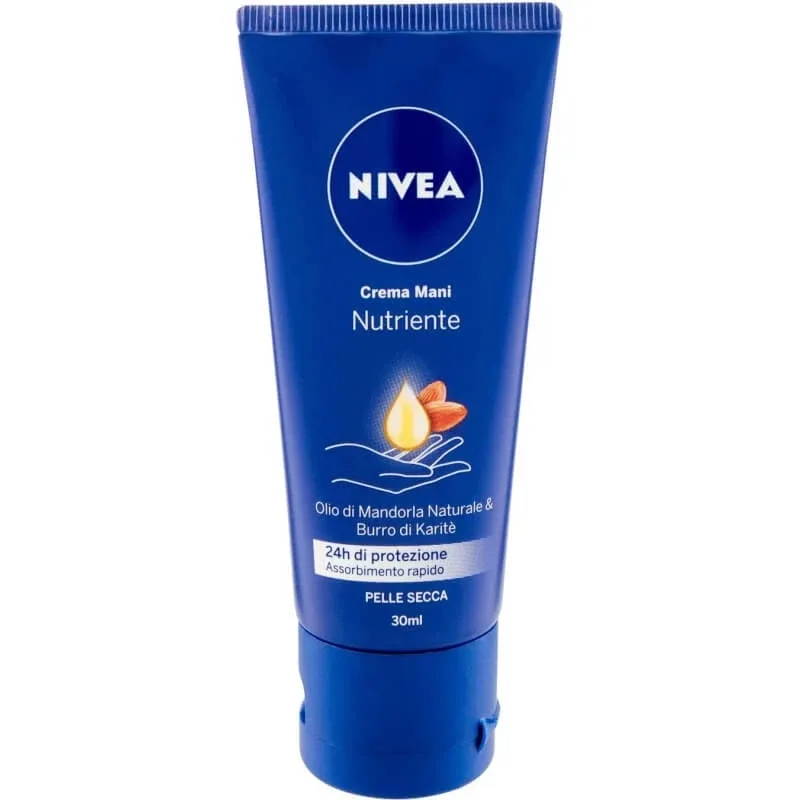 Nivea cremă de mâini hrănitoare cu ulei de migdale 30 ml — preț și oferte