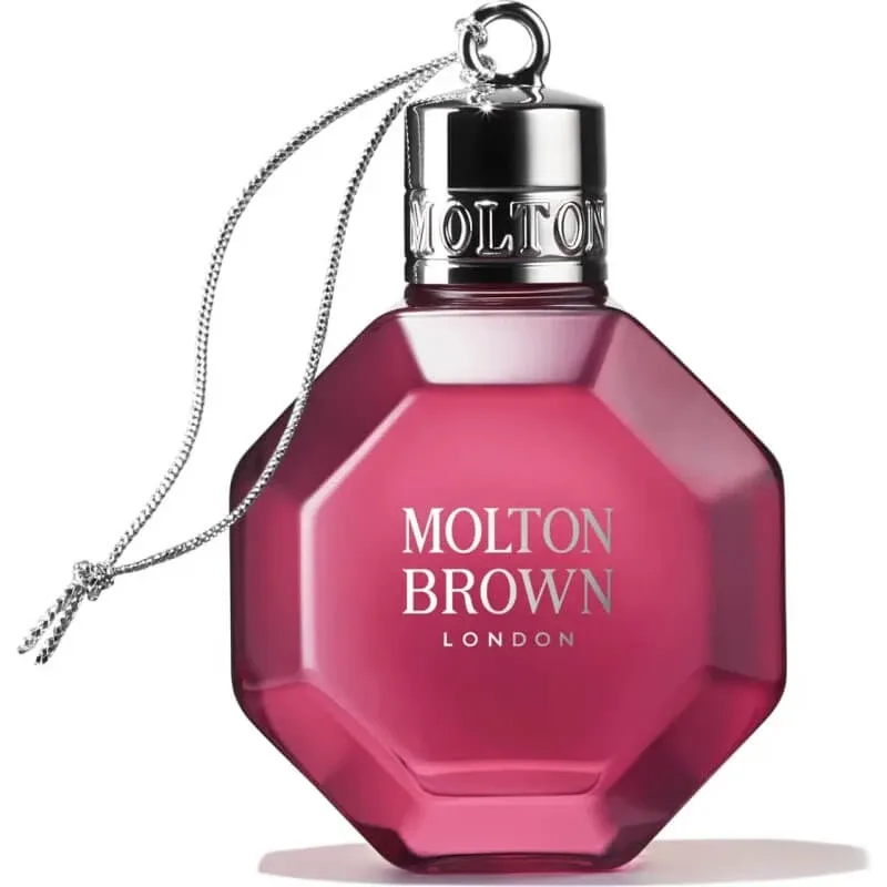Molton brown Fiery pink pepper festive bauble - glob de Crăciun cu gel de duș 75 ml — preț și oferte