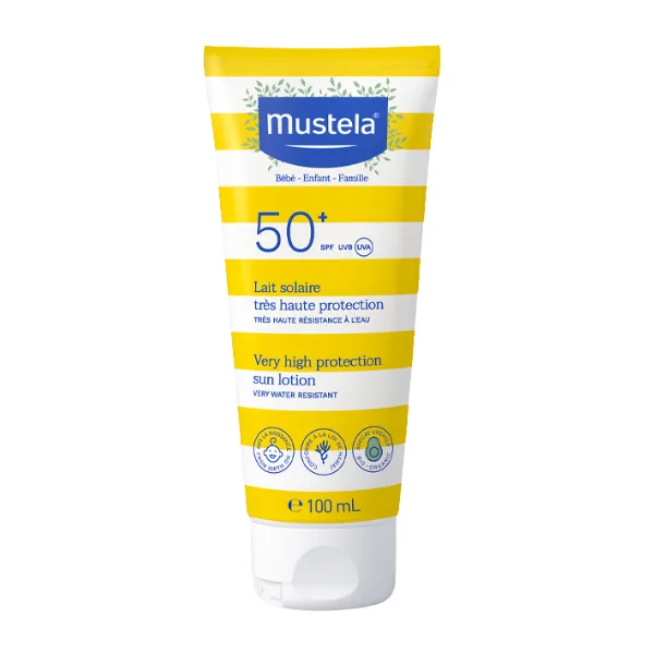 LOTIUNE PROTECTIE SOLARA FOARTE RIDICATA SPF50+ 100ML MUSTELA — preț și oferte