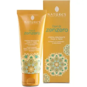 Nature s Fior di zenzero - cremă hidratantă pentru mâini și picioare 75 ml