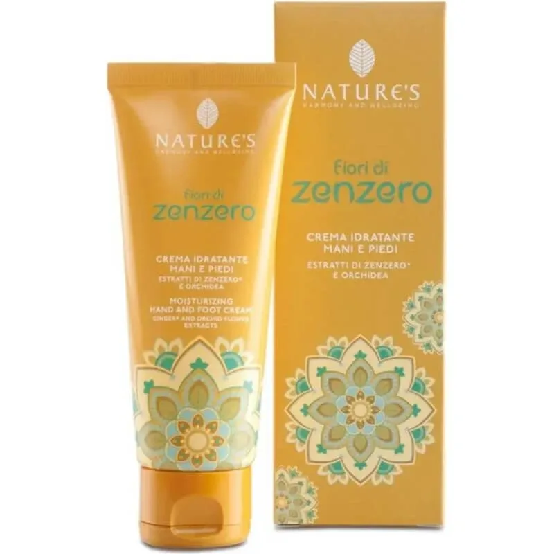 Nature s Fior di zenzero - cremă hidratantă pentru mâini și picioare 75 ml — preț și oferte