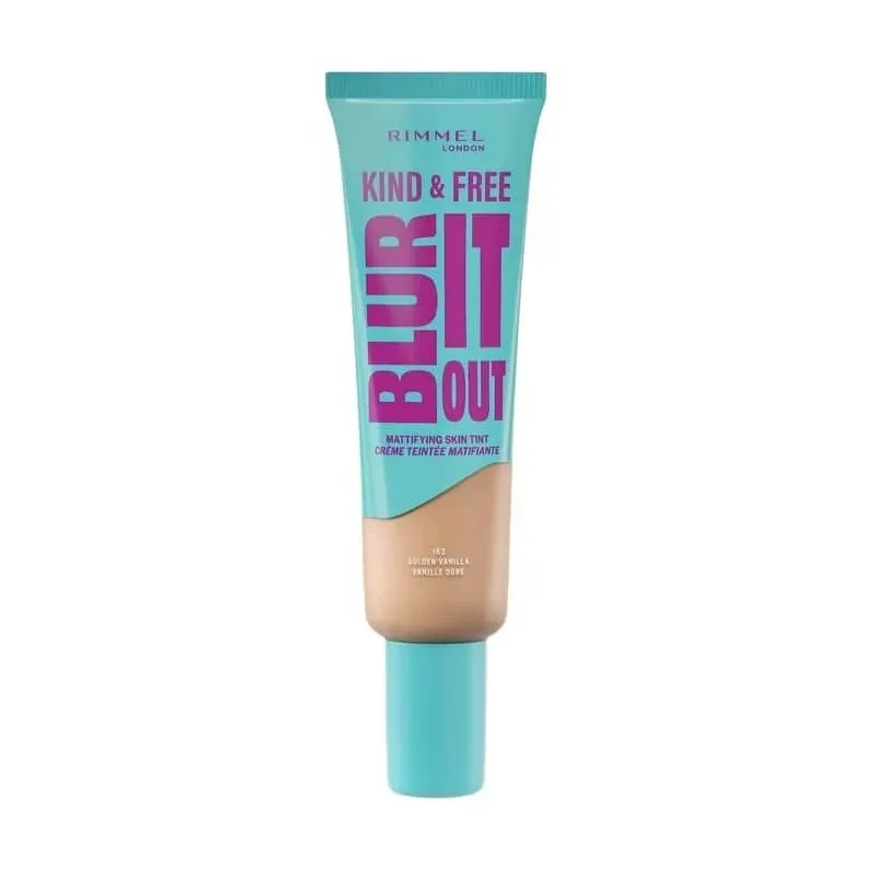 Rimmel blur it out spf 20 - fond de ten lichid matifiant - nr. 163 vanilie aurie 30 ml Rimmel London — preț și oferte