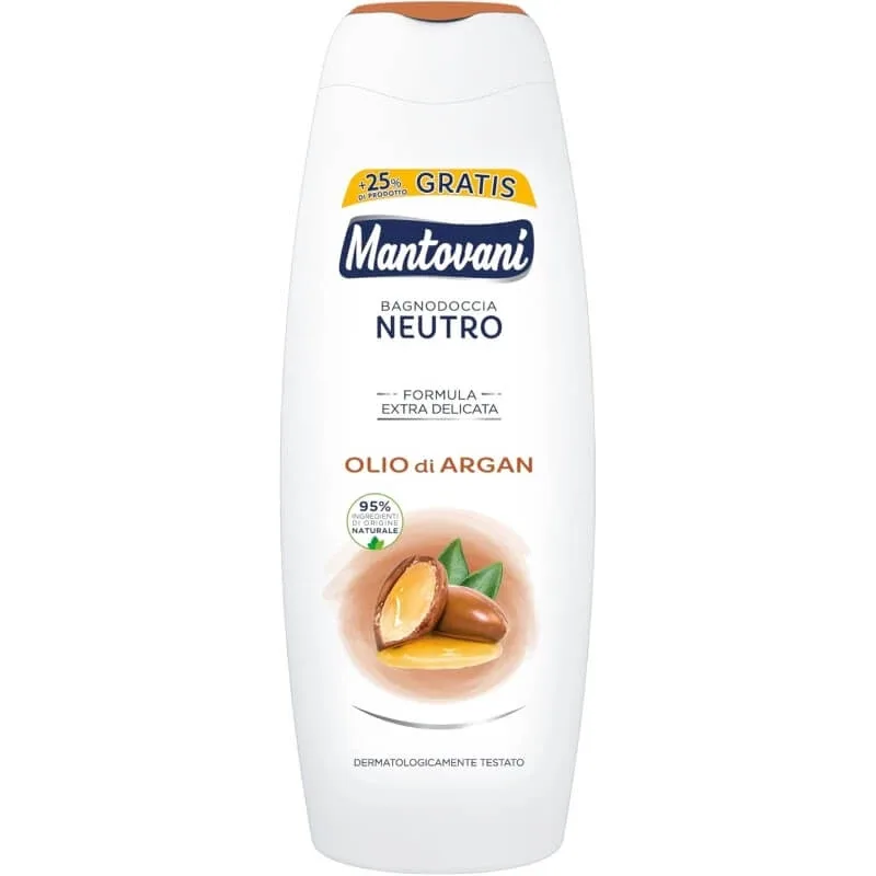 Mantovani Argan Oil - gel de duș neutru 400 ml — preț și oferte