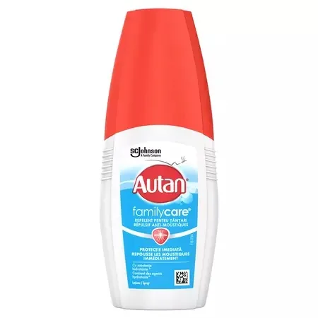 Lotiune spray impotriva tantarilor Family Care, Autan | 100 ml Johnson's — preț și oferte