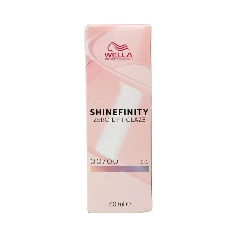 Wella Shinefinity zero lift glaze - colorare demipermanentă nr. 00/00 crystal glaze — preț și oferte