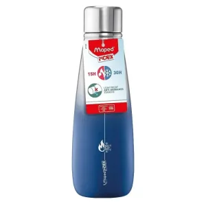 Maped Picnik - sticlă de apă termală din oțel inoxidabil 500 ml - albastru