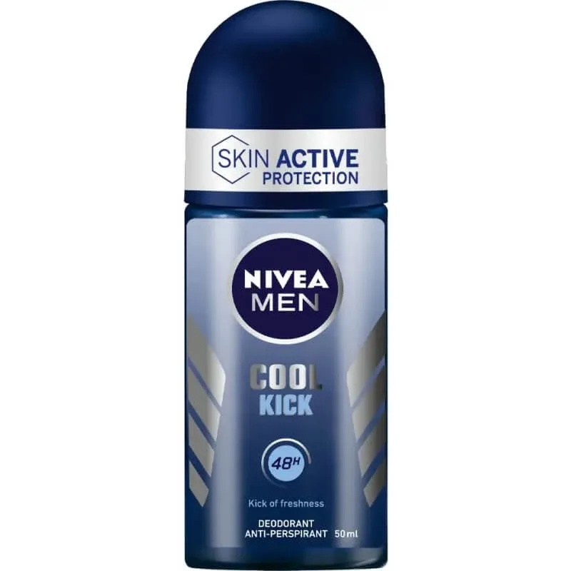 Nivea men cool kick - deodorant roll-on 50 ml — preț și oferte