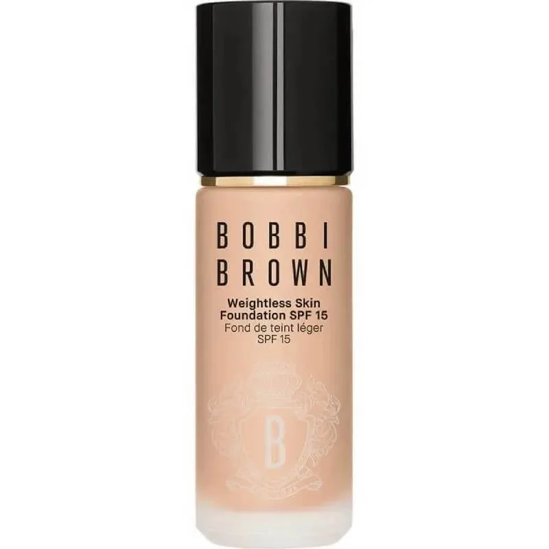 Fond de ten Bobbi brown Weightless skin - fond de ten mat spf 15 - bej rece — preț și oferte