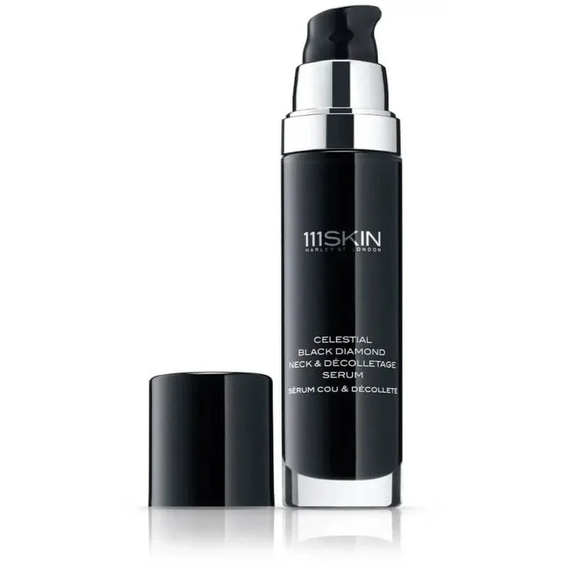 111 skin Celestial Black Diamond Serum - ser pentru gât și decolteu 50 ml — preț și oferte