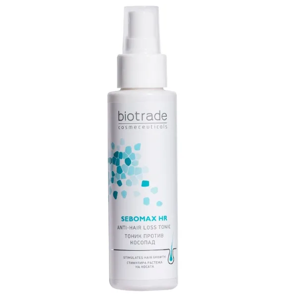 Lotiune tonica impotriva caderii parului Sebomax HR | 75  ml BIOTRADE — preț și oferte