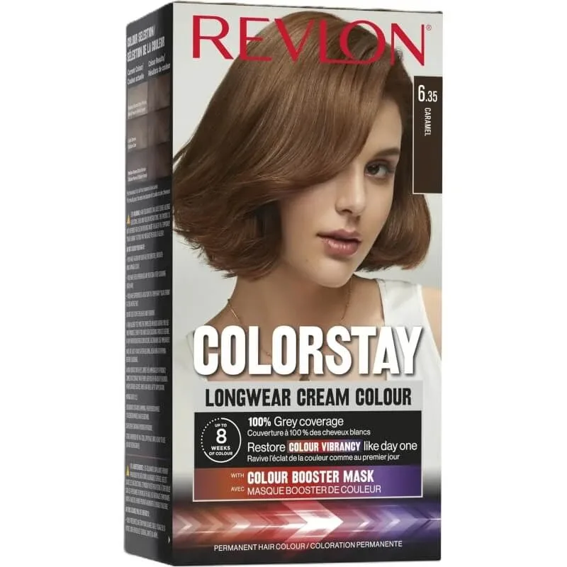 Revlon Colorstay longwear culoare cremă - vopsea de păr 6.35 caramel — preț și oferte