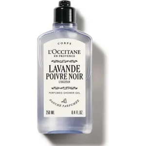 L'occitane lavande poivre noir - gel de duș parfumat pentru corp și păr 250 ml