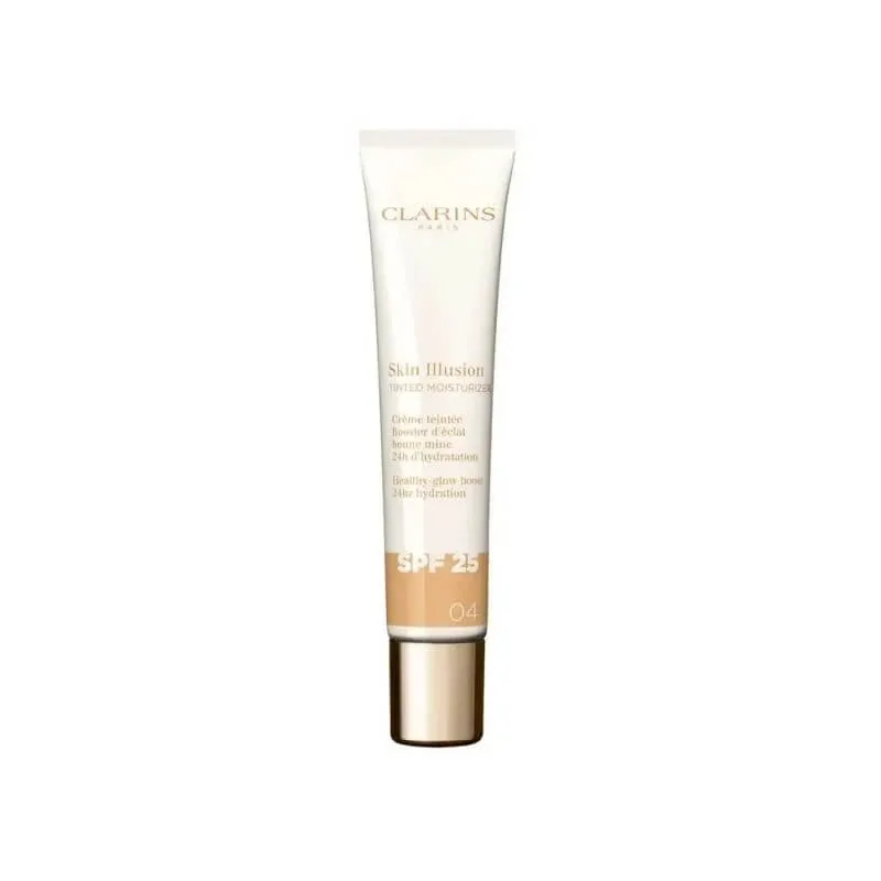 Clarins skin illusion cremă hidratantă colorată - spf 25 cremă colorată nr. 04 — preț și oferte
