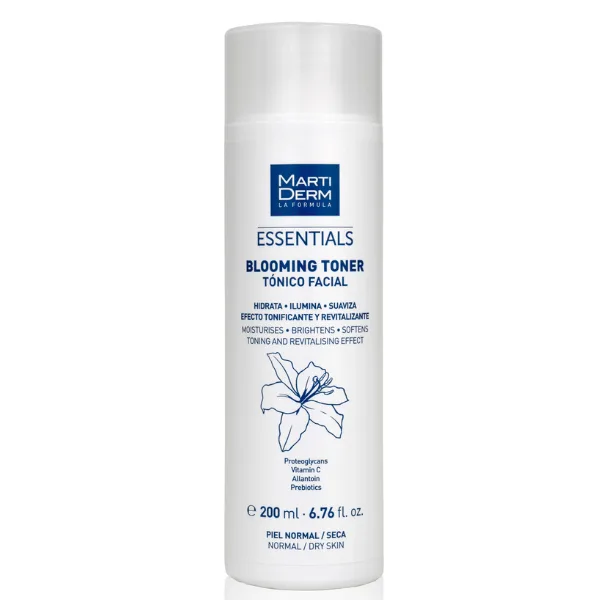 Lotiune tonica pentru ten normal sau uscat Blooming Essentials, Martiderm | 200 ml — preț și oferte