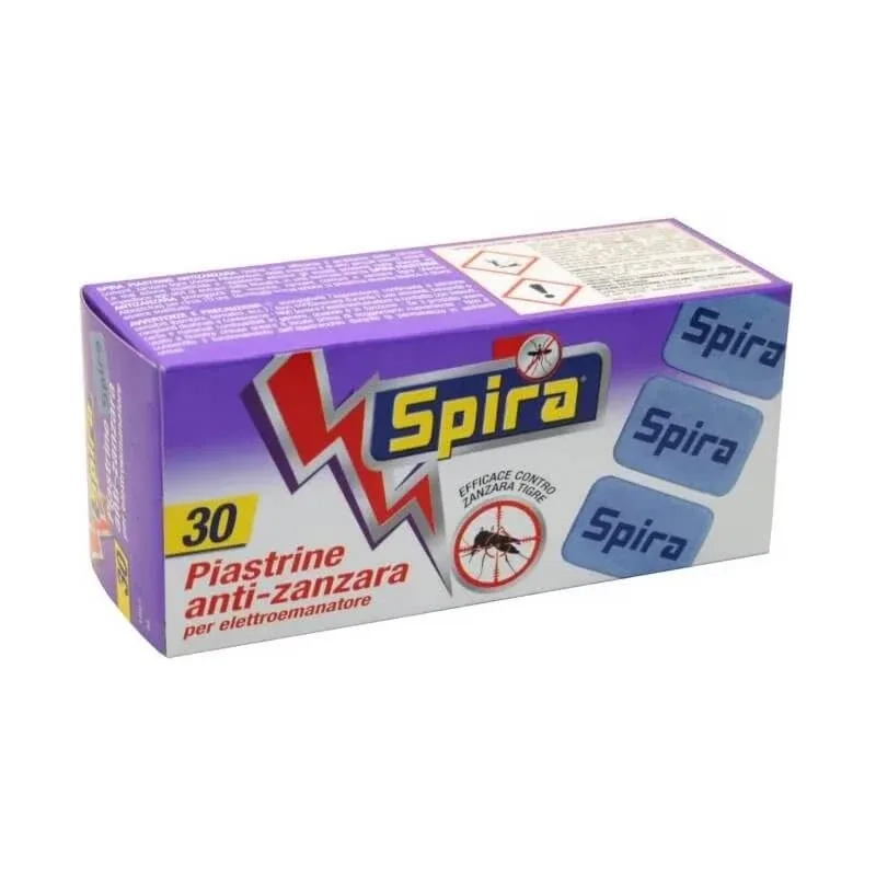 Plachete de țânțar Spira - 30 comprimate — preț și oferte