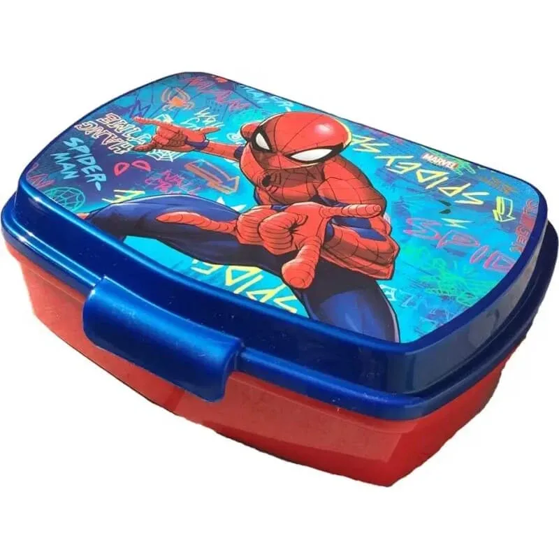 Cutie de prânz Marvel Spiderman din pvc - grafică asortată — preț și oferte