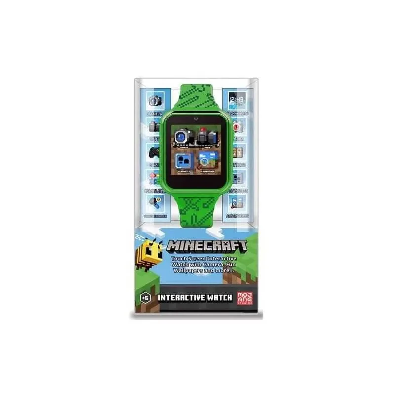Ceas interactiv Minecraft cu licență pentru copii — preț și oferte