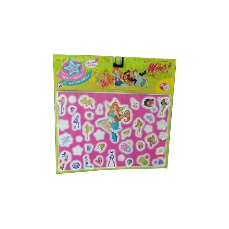 Lisciani Decomagic winx - set de autocolante pentru decorare — preț și oferte