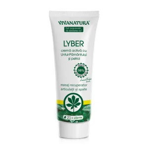 Lyber crema activa cu Untul-Pamantului si Petrol, Vivanatura | 250 ml