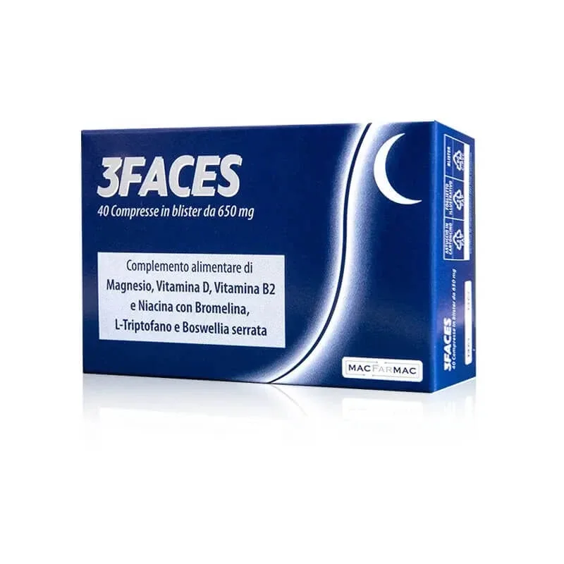 3faces 40 comprimate - supliment pentru sistemul musculo-scheletic — preț și oferte